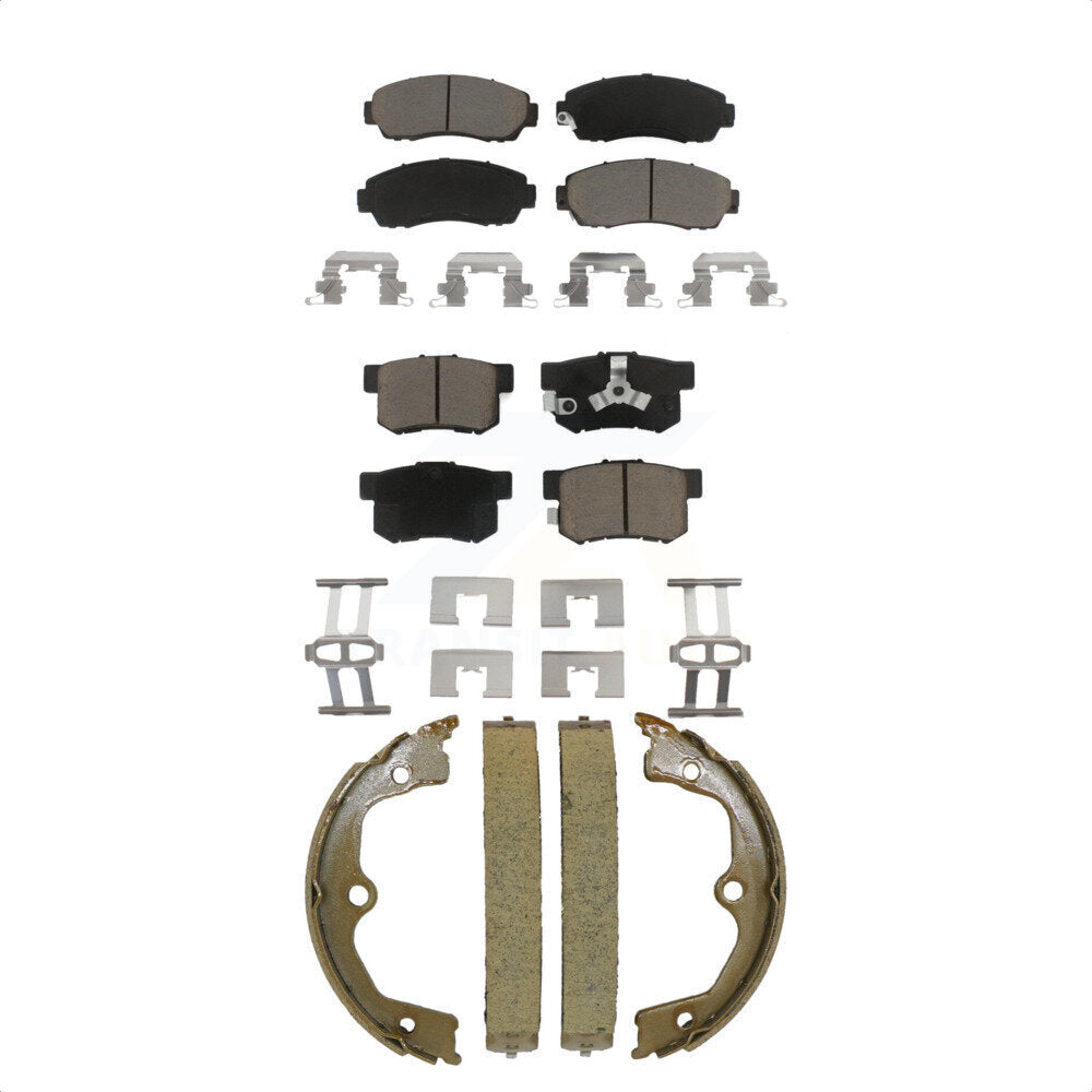 Transit Auto KCN-100808 Disc Brake Pad for 2010-2012 Honda Crosstour, Honda Accord Crosstour - Front and Rear product image