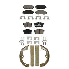 Transit Auto KCN-100808 Disc Brake Pad for 2010-2012 Honda Crosstour, Honda Accord Crosstour - Front and Rear product image