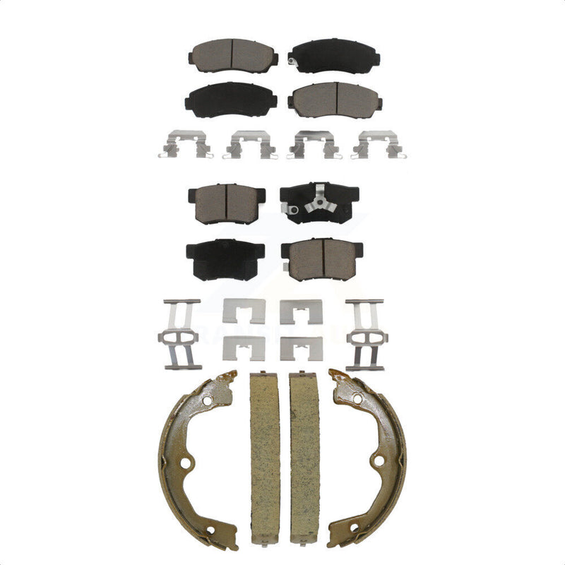 Transit Auto KCN-100808 Disc Brake Pad for 2010-2012 Honda Crosstour, Honda Accord Crosstour - Front and Rear product image
