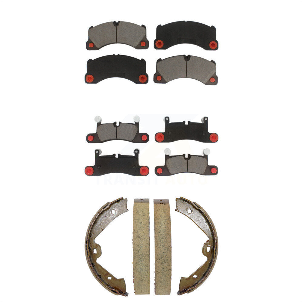 Transit Auto KCN-100809 Disc Brake Pad for 2011-2018 Porsche Cayenne, Volkswagen Touareg - Front and Rear product image
