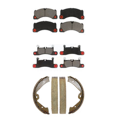 Transit Auto KCN-100809 Disc Brake Pad for 2011-2018 Porsche Cayenne, Volkswagen Touareg - Front and Rear product image