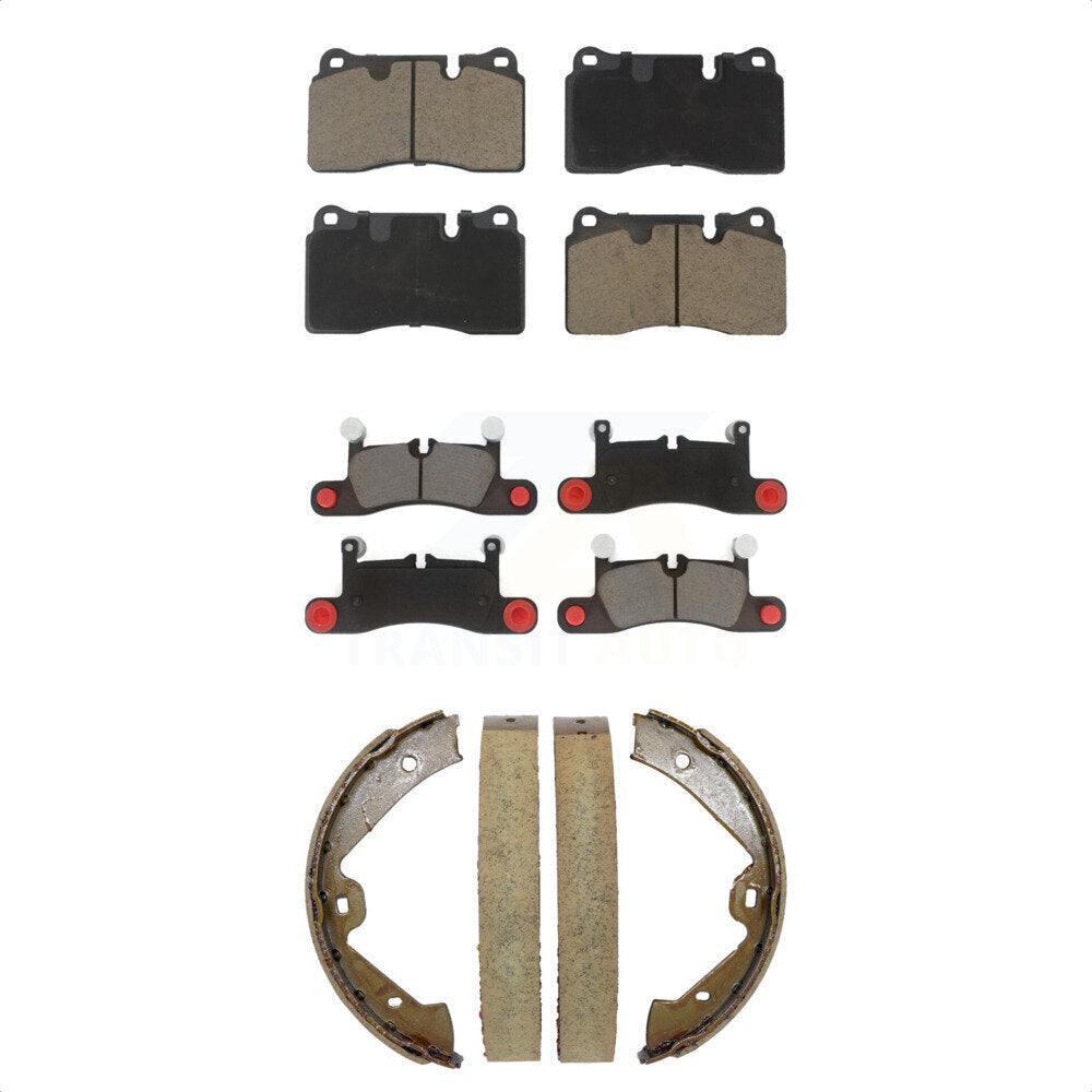 Transit Auto KCN-100810 Disc Brake Pad for 2011-2017 Volkswagen Touareg - Front and Rear product image