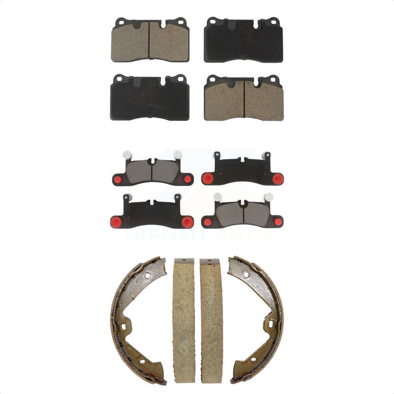Transit Auto KCN-100810 Disc Brake Pad for 2011-2017 Volkswagen Touareg - Front and Rear product image