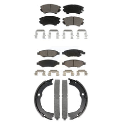 Transit Auto KCN-100813 Disc Brake Pad for 2010-2015 Chevrolet Camaro - Front and Rear product image