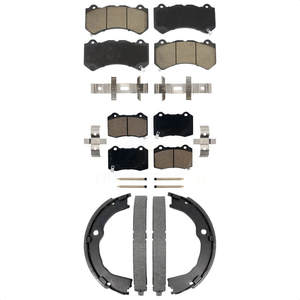 Transit Auto KCN-100814 Disc Brake Pad for 2009-2015 Cadillac CTS, Chevrolet Camaro - Front and Rear product image
