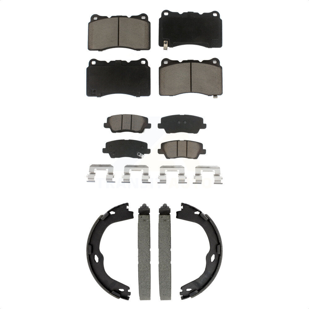 Transit Auto KCN-100816 Disc Brake Pad for 2013-2016 Cadillac CTS, Cadillac ATS - Front and Rear product image
