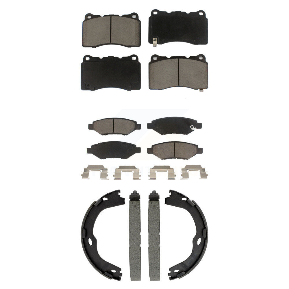 Transit Auto KCN-100817 Disc Brake Pad for 2014 Cadillac CTS - Front and Rear product image