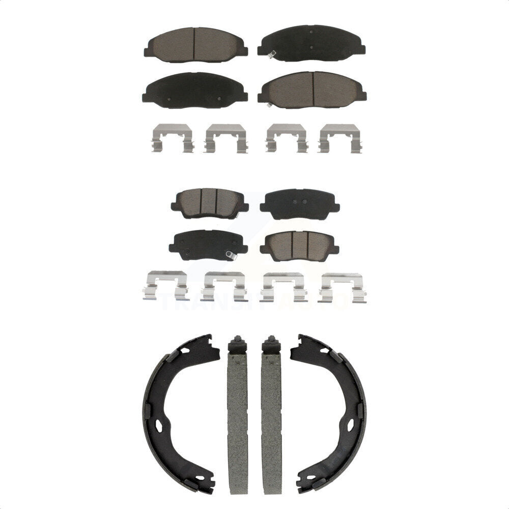 Transit Auto KCN-100818 Disc Brake Pad for 2014 Cadillac CTS - Front and Rear product image