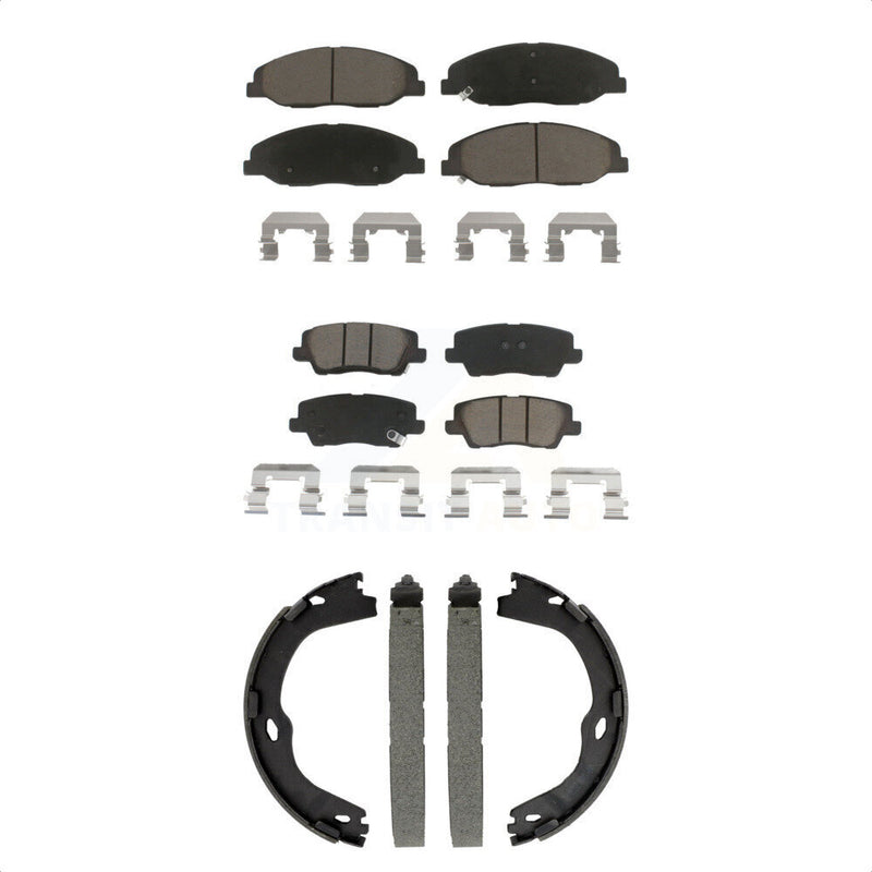 Transit Auto KCN-100818 Disc Brake Pad for 2014 Cadillac CTS - Front and Rear product image