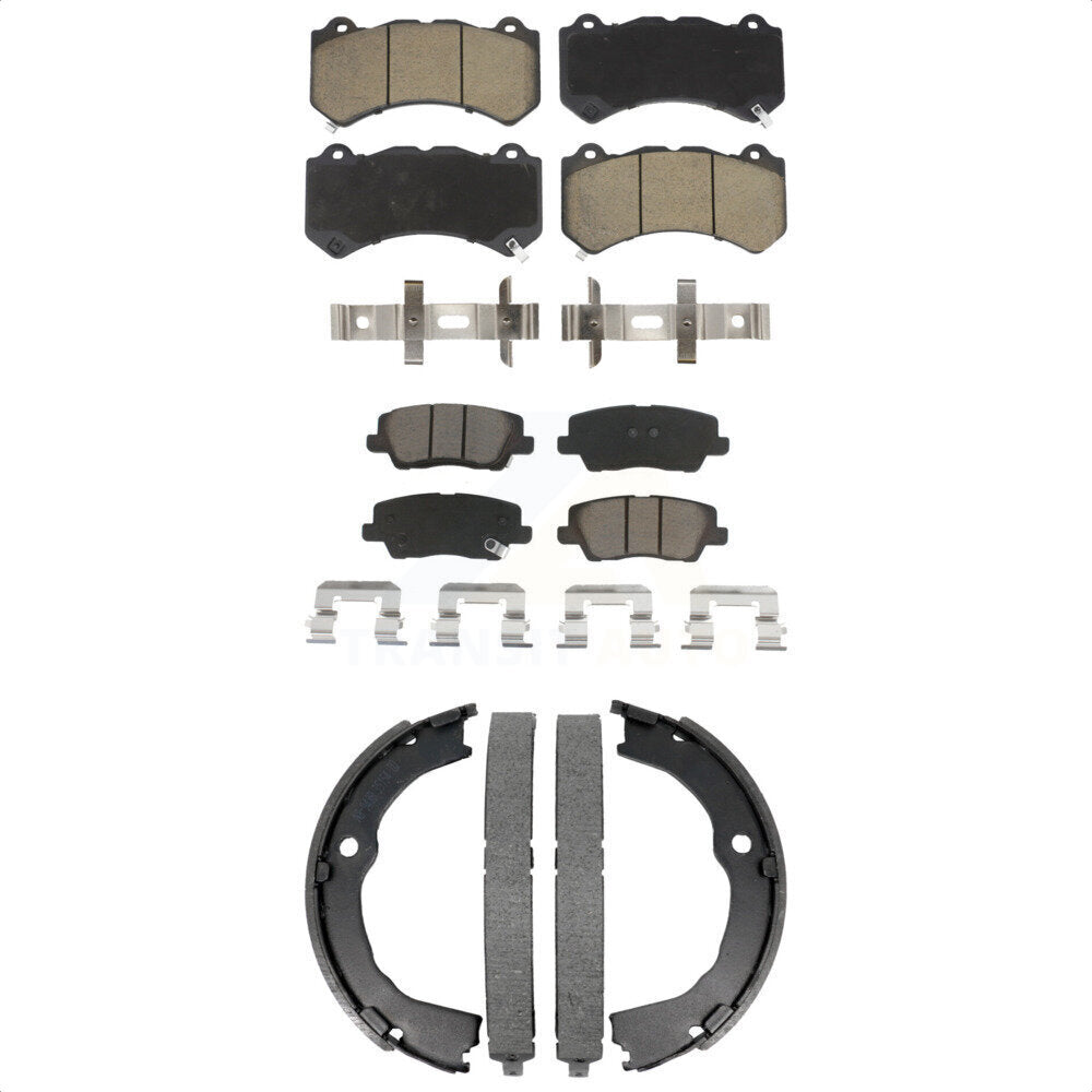 Transit Auto KCN-100819 Disc Brake Pad for 2015 Cadillac CTS - Front and Rear product image