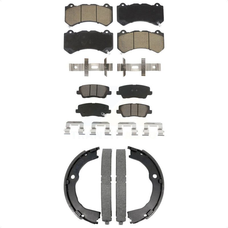 Transit Auto KCN-100819 Disc Brake Pad for 2015 Cadillac CTS - Front and Rear product image
