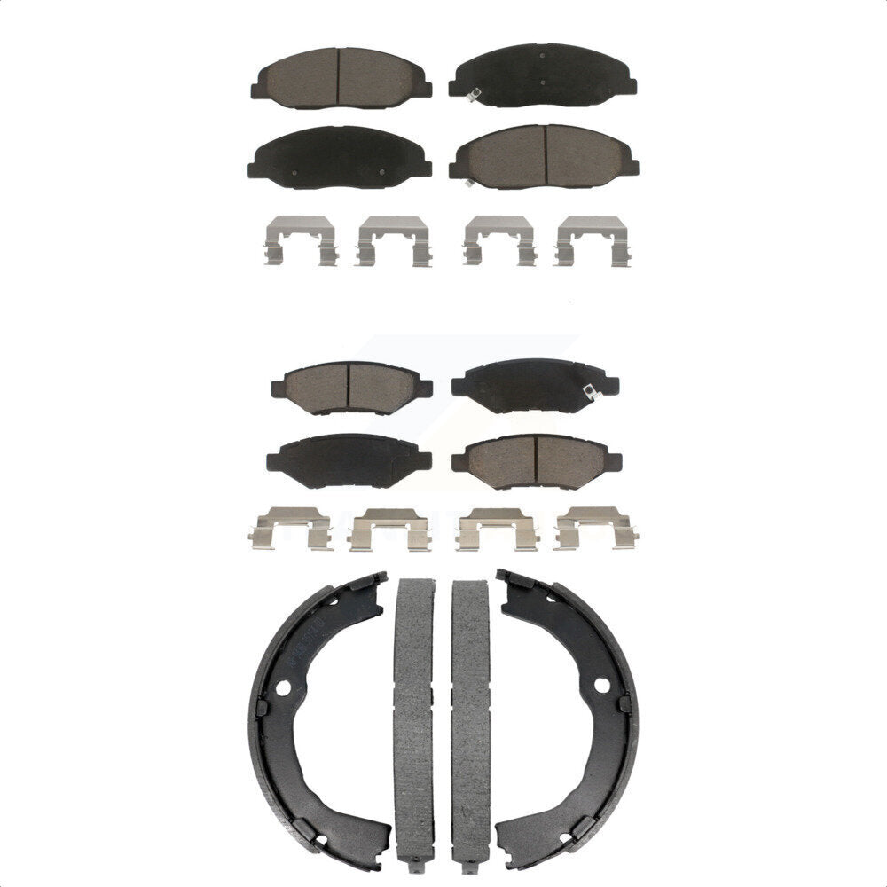 Transit Auto KCN-100820 Disc Brake Pad for 2008-2011 Cadillac CTS - Front and Rear product image