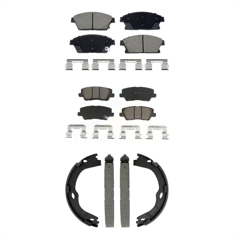 Transit Auto KCN-100823 Disc Brake Pad for 2013-2015 Cadillac ATS - Front and Rear product image