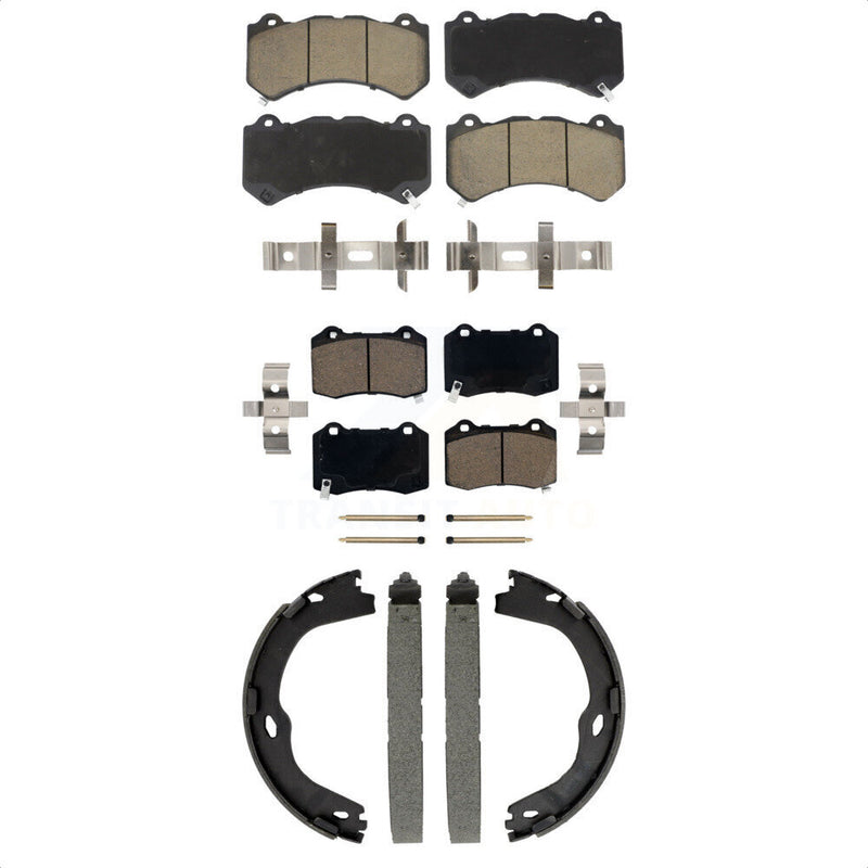 Transit Auto KCN-100825 Disc Brake Pad for 2016 Cadillac CTS - Front and Rear product image