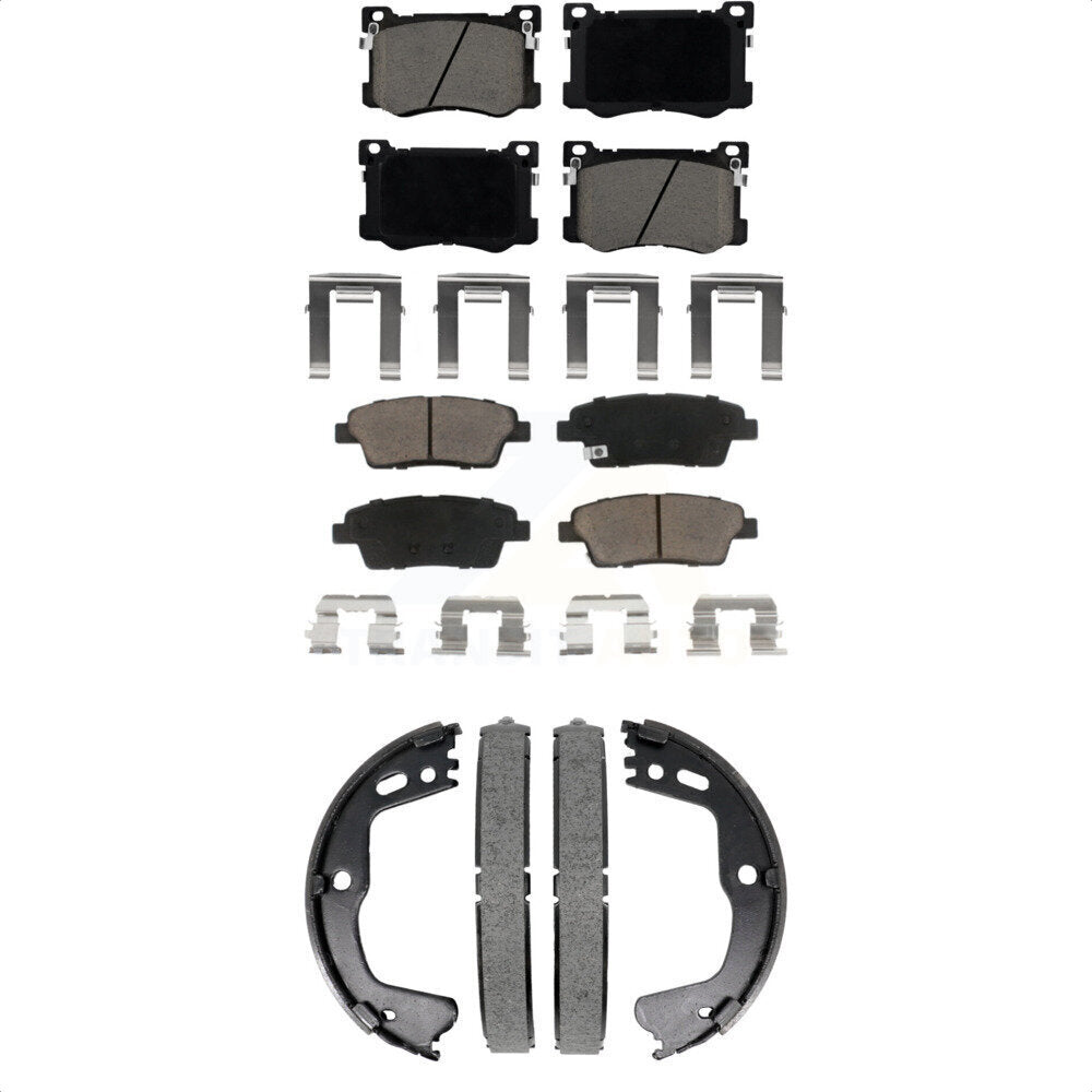 Transit Auto KCN-100831 Disc Brake Pad for 2015-2017 Genesis G80, Hyundai Genesis - Front and Rear product image