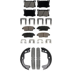 Transit Auto KCN-100831 Disc Brake Pad for 2015-2017 Genesis G80, Hyundai Genesis - Front and Rear product image
