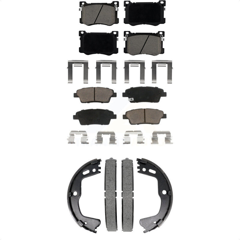 Transit Auto KCN-100831 Disc Brake Pad for 2015-2017 Genesis G80, Hyundai Genesis - Front and Rear product image