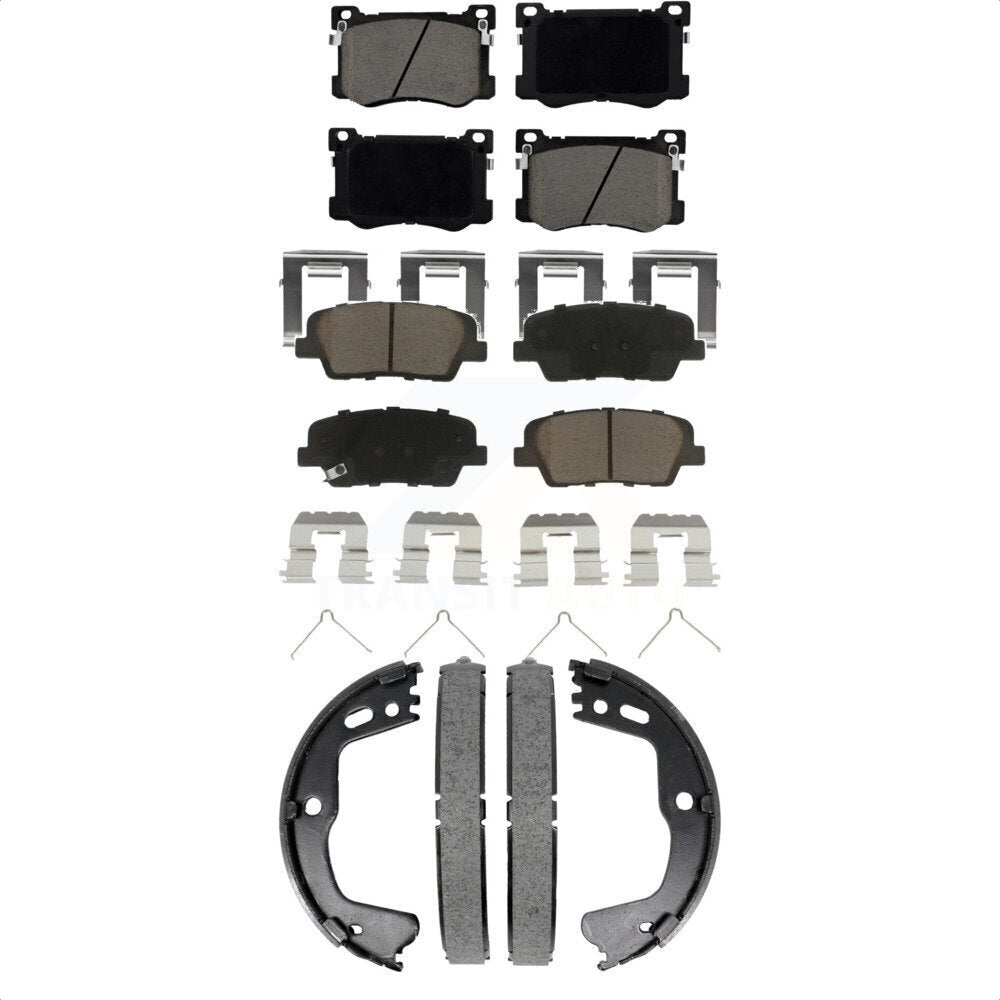Transit Auto KCN-100832 Disc Brake Pad for 2018-2020 Genesis G80 - Front and Rear product image