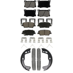 Transit Auto KCN-100832 Disc Brake Pad for 2018-2020 Genesis G80 - Front and Rear product image