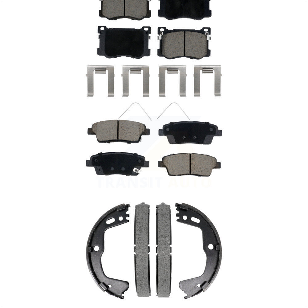 Transit Auto KCN-100833 Disc Brake Pad for 2018-2020 Genesis G80 - Front and Rear product image