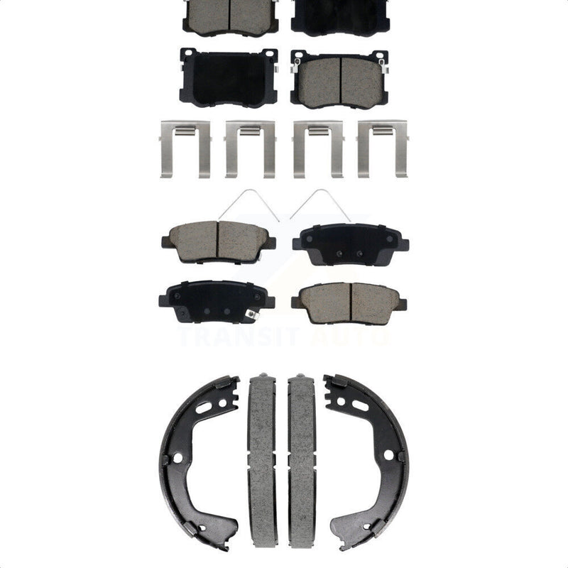 Transit Auto KCN-100833 Disc Brake Pad for 2018-2020 Genesis G80 - Front and Rear product image