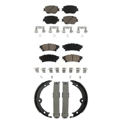 Transit Auto KCN-100839 Disc Brake Pad for 2014-2015 Lexus IS250 - Front and Rear product image