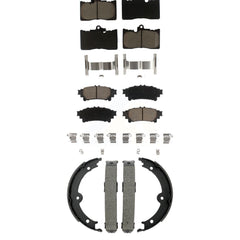 Transit Auto KCN-100842 Disc Brake Pad for 2014-2015 Lexus IS350 - Front and Rear product image