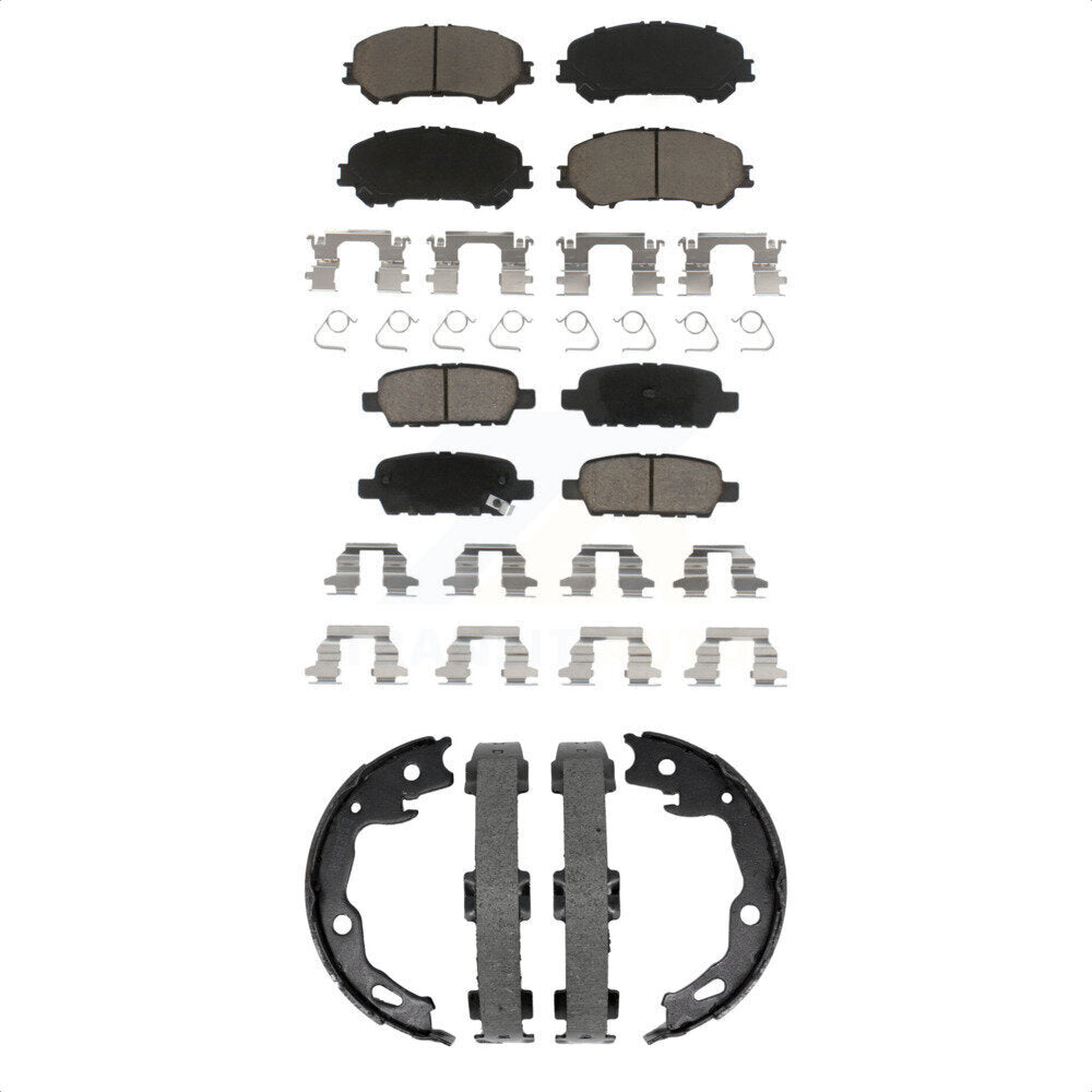 Transit Auto KCN-100844 Disc Brake Pad for 2014-2023 Nissan Qashqai, Nissan Rogue Sport, Nissan Rogue - Front and Rear product image