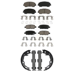 Transit Auto KCN-100844 Disc Brake Pad for 2014-2023 Nissan Qashqai, Nissan Rogue Sport, Nissan Rogue - Front and Rear product image