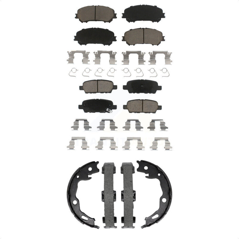 Transit Auto KCN-100844 Disc Brake Pad for 2014-2023 Nissan Qashqai, Nissan Rogue Sport, Nissan Rogue - Front and Rear product image