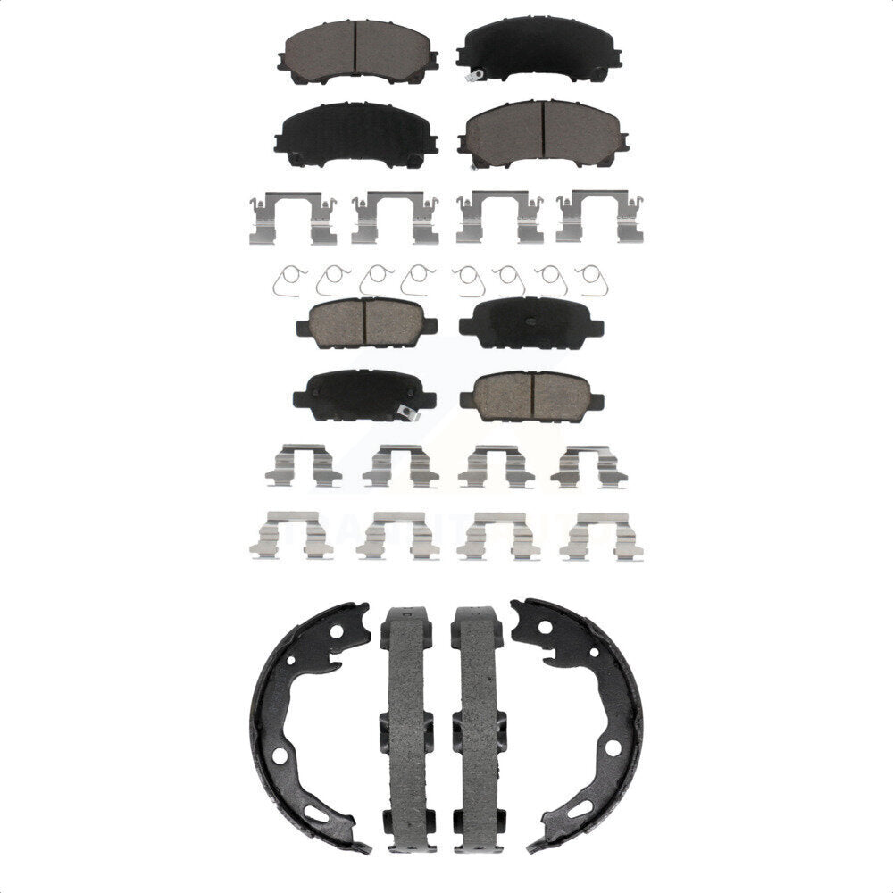 Transit Auto KCN-100845 Disc Brake Pad for 2014-2019 Nissan Rogue - Front and Rear product image