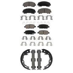 Transit Auto KCN-100845 Disc Brake Pad for 2014-2019 Nissan Rogue - Front and Rear product image