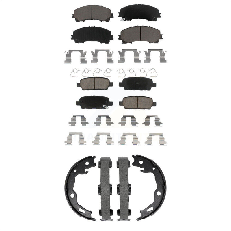 Transit Auto KCN-100845 Disc Brake Pad for 2014-2019 Nissan Rogue - Front and Rear product image