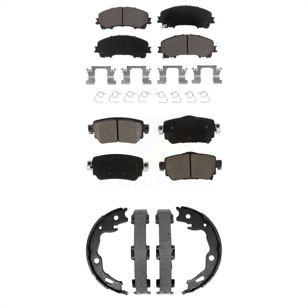 Transit Auto KCN-100846 Disc Brake Pad for 2019 Nissan Rogue - Front and Rear product image
