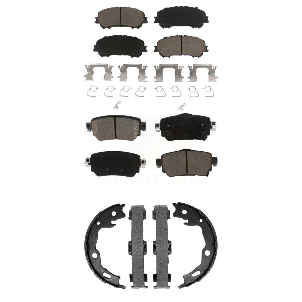 Transit Auto KCN-100847 Disc Brake Pad for 2019-2023 Nissan Qashqai, Nissan Rogue Sport - Front and Rear product image