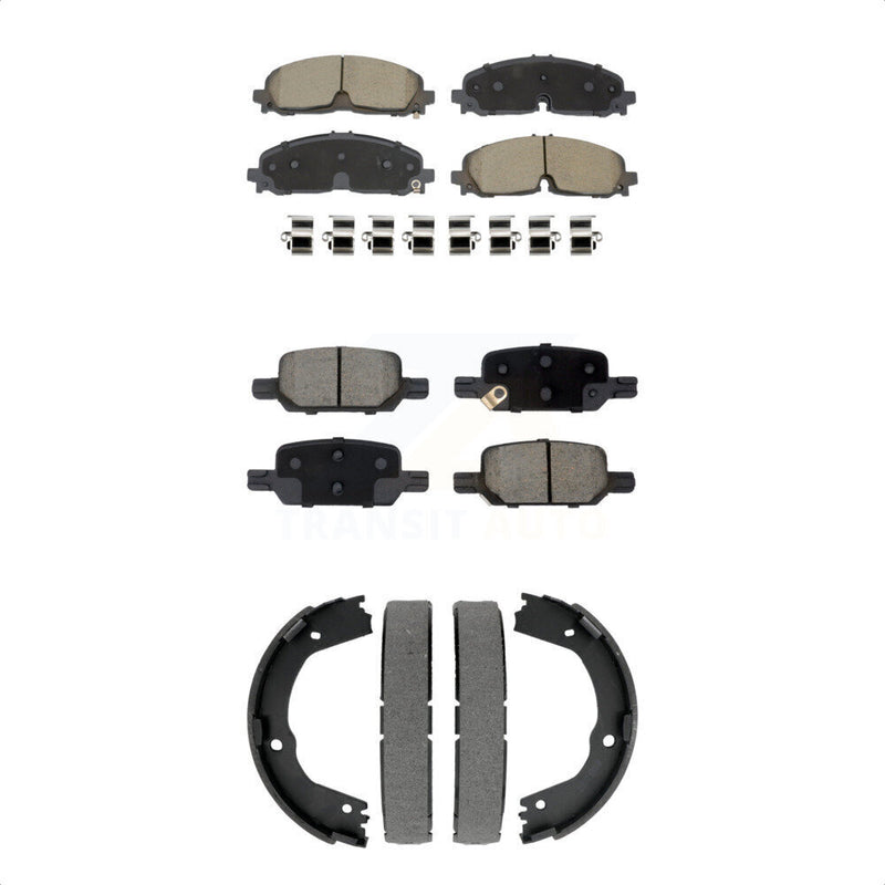 Transit Auto KCN-100849 Disc Brake Pad for 2021-2022 Chevrolet Colorado, GMC Canyon - Front and Rear product image