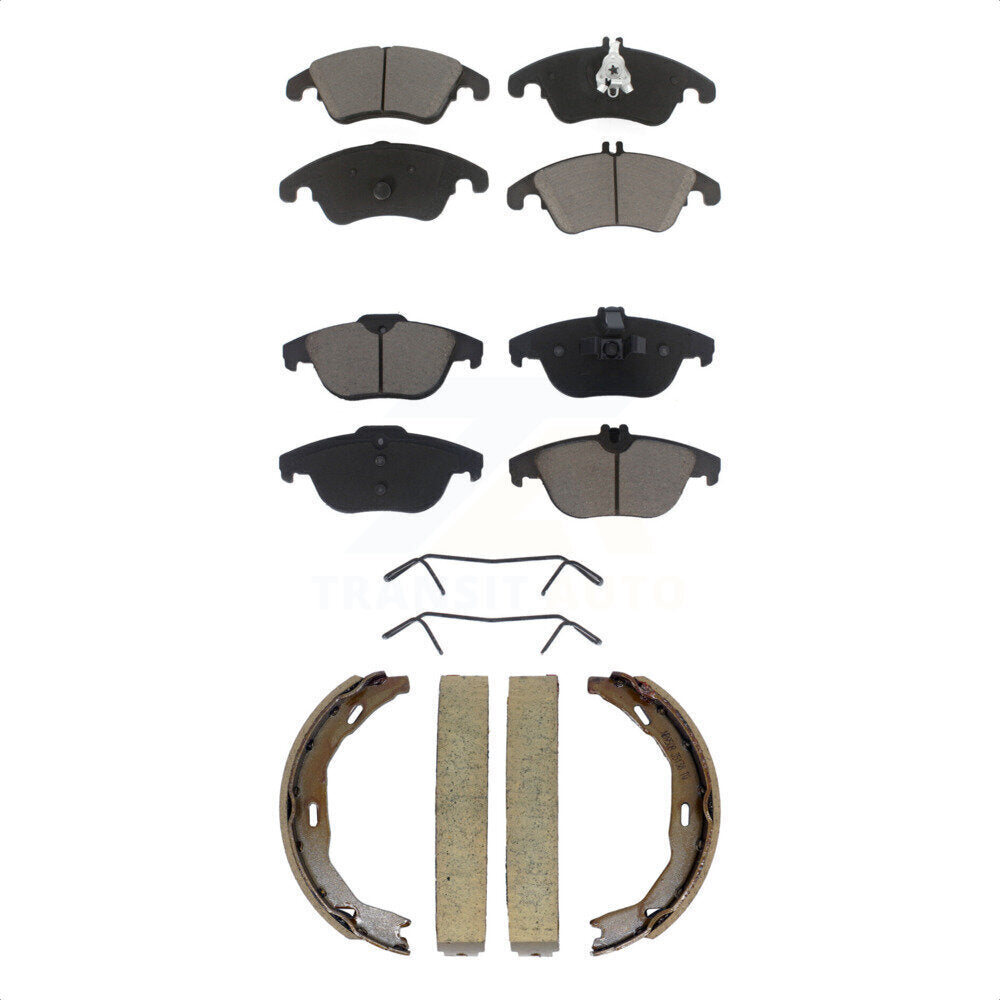 Transit Auto KCN-100851 Disc Brake Pad for 2008-2017 Mercedes-Benz E400, Mercedes-Benz C250, Mercedes-Benz E550 & more - Front and Rear product image