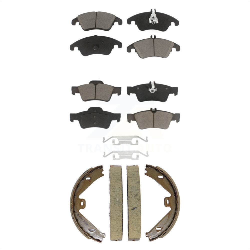 Transit Auto KCN-100852 Disc Brake Pad for 2010-2016 Mercedes-Benz E400, Mercedes-Benz CLS400, Mercedes-Benz E350 & more - Front and Rear product image