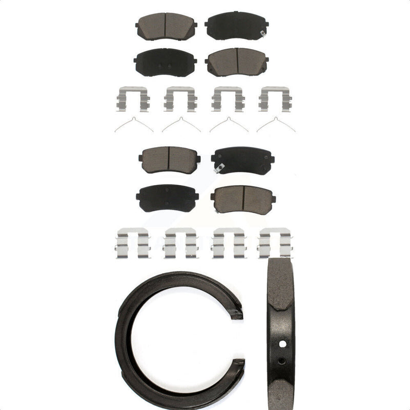 Transit Auto KCN-100855 Disc Brake Pad for 2016 Hyundai Sonata - Front and Rear product image