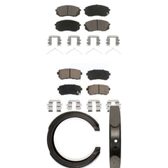 Transit Auto KCN-100856 Disc Brake Pad for 2016-2020 Kia Optima - Front and Rear product image
