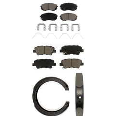Transit Auto KCN-100858 Disc Brake Pad for 2016 Kia Optima - Front and Rear product image