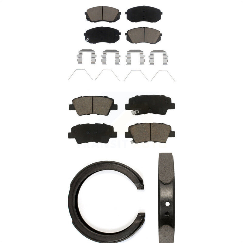 Transit Auto KCN-100858 Disc Brake Pad for 2016 Kia Optima - Front and Rear product image