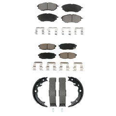 Transit Auto KCN-100863 Disc Brake Pad for 2014-2018 Subaru Forester - Front and Rear product image