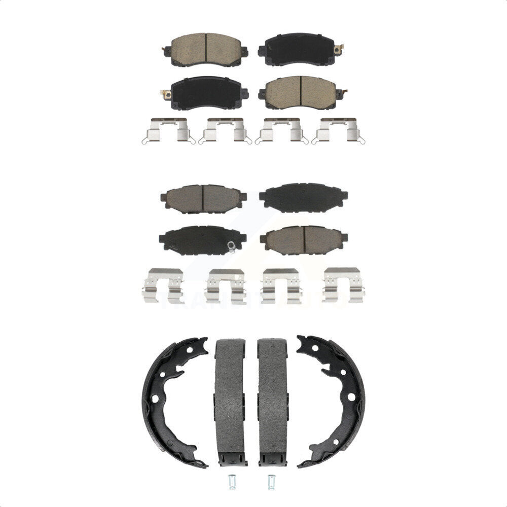 Transit Auto KCN-100864 Disc Brake Pad for 2017-2022 Subaru Crosstrek, Subaru Impreza - Front and Rear product image