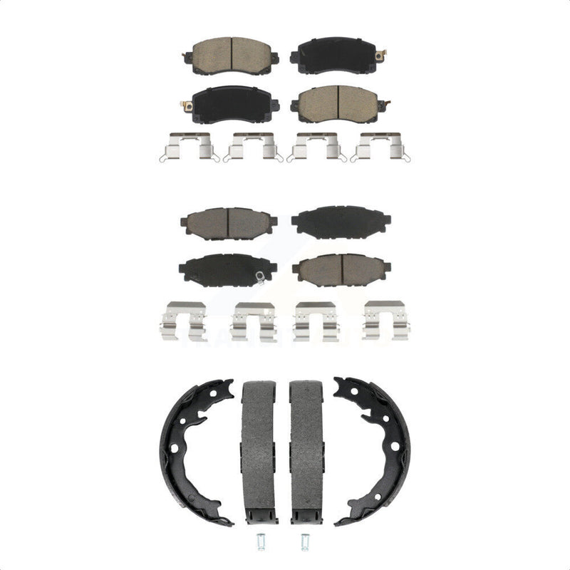 Transit Auto KCN-100864 Disc Brake Pad for 2017-2022 Subaru Crosstrek, Subaru Impreza - Front and Rear product image
