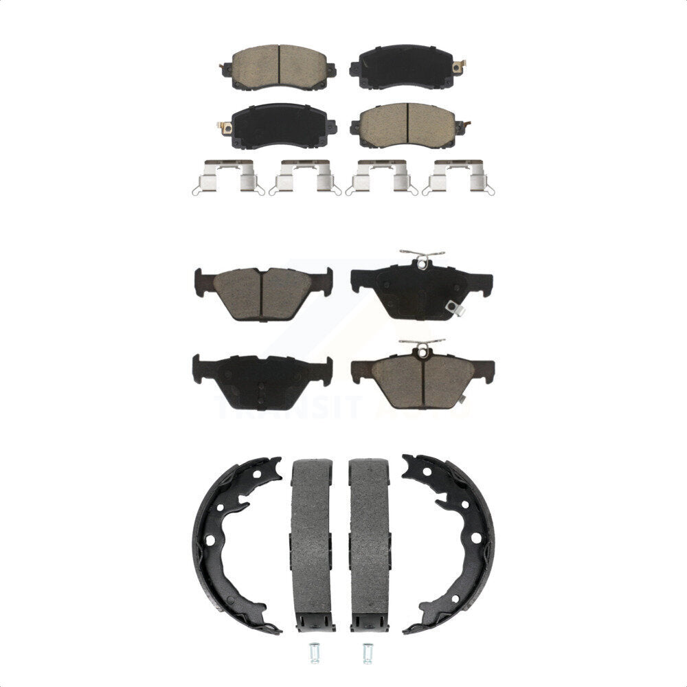 Transit Auto KCN-100865 Disc Brake Pad for 2019-2022 Subaru Crosstrek - Front and Rear product image