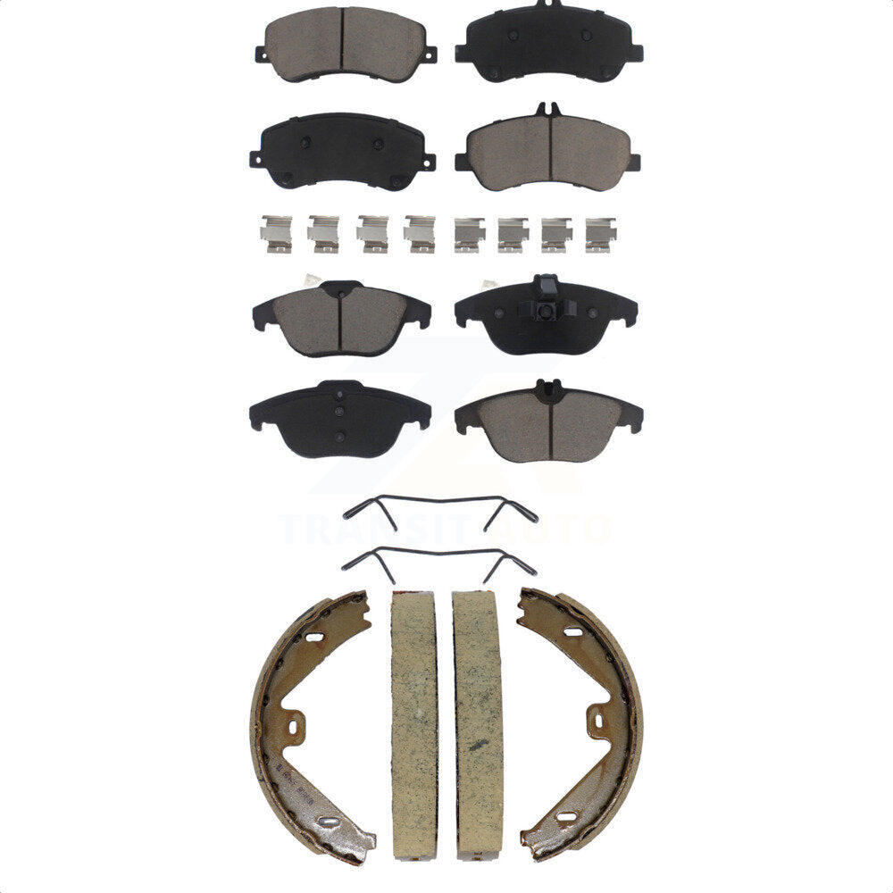 Transit Auto KCN-100866 Disc Brake Pad for 2010-2015 Mercedes-Benz GLK250, Mercedes-Benz GLK350 - Front and Rear product image