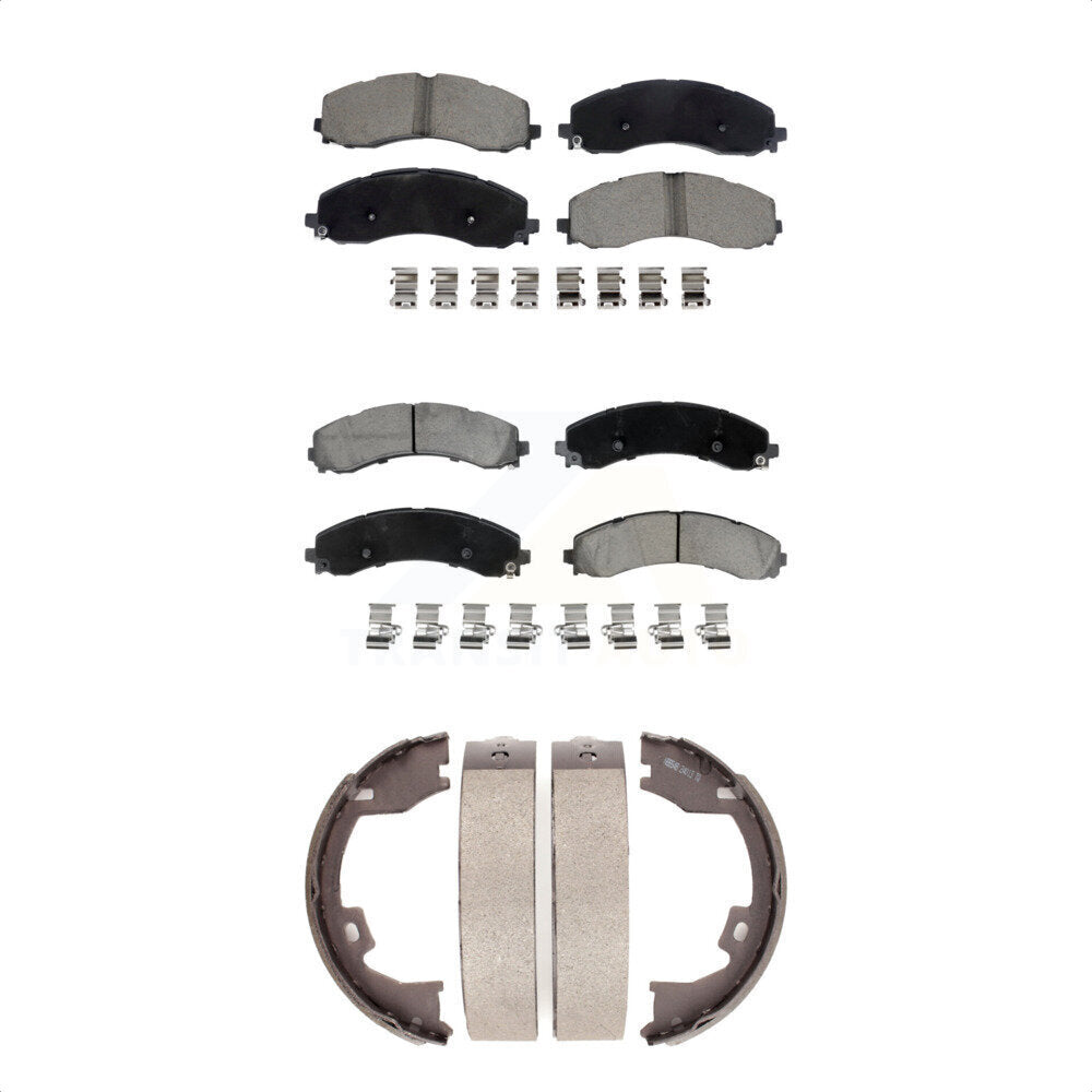 Transit Auto KCN-100868 Disc Brake Pad for 2019-2021 Ram 3500 - Front and Rear product image