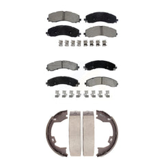 Transit Auto KCN-100868 Disc Brake Pad for 2019-2021 Ram 3500 - Front and Rear product image