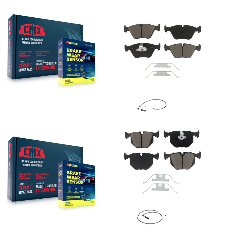 CMX KCW-100004 Disc Brake Pad for 2004-2010 BMW X3 - Front and Rear product image